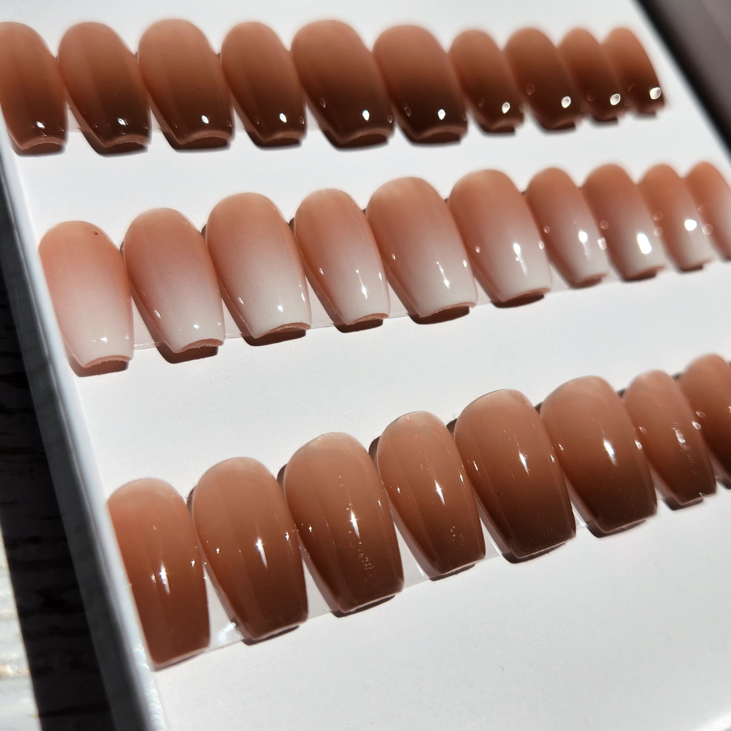 Baby Boomer French tip - Press on nail set