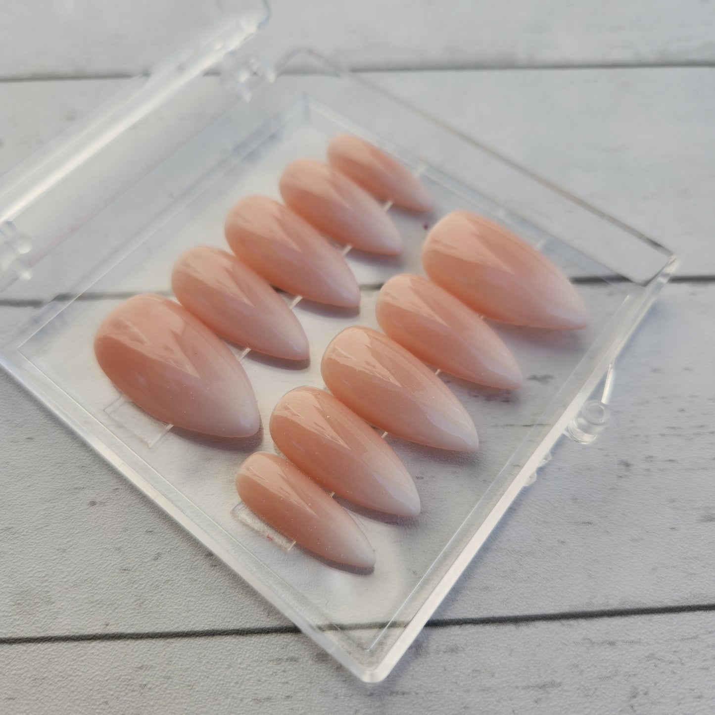 Baby Boomer French tip - Press on nail set