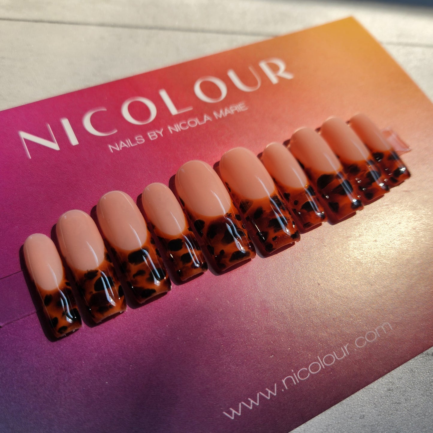 Animal French - Press On Nail Set