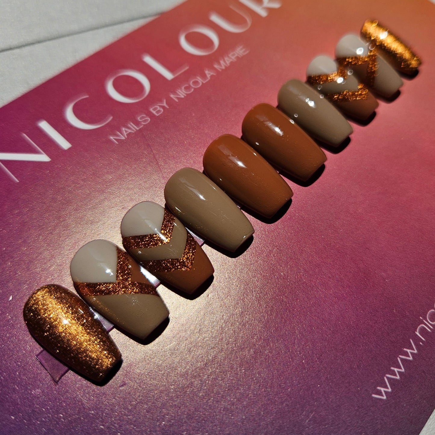 Nude Combination Nail Set