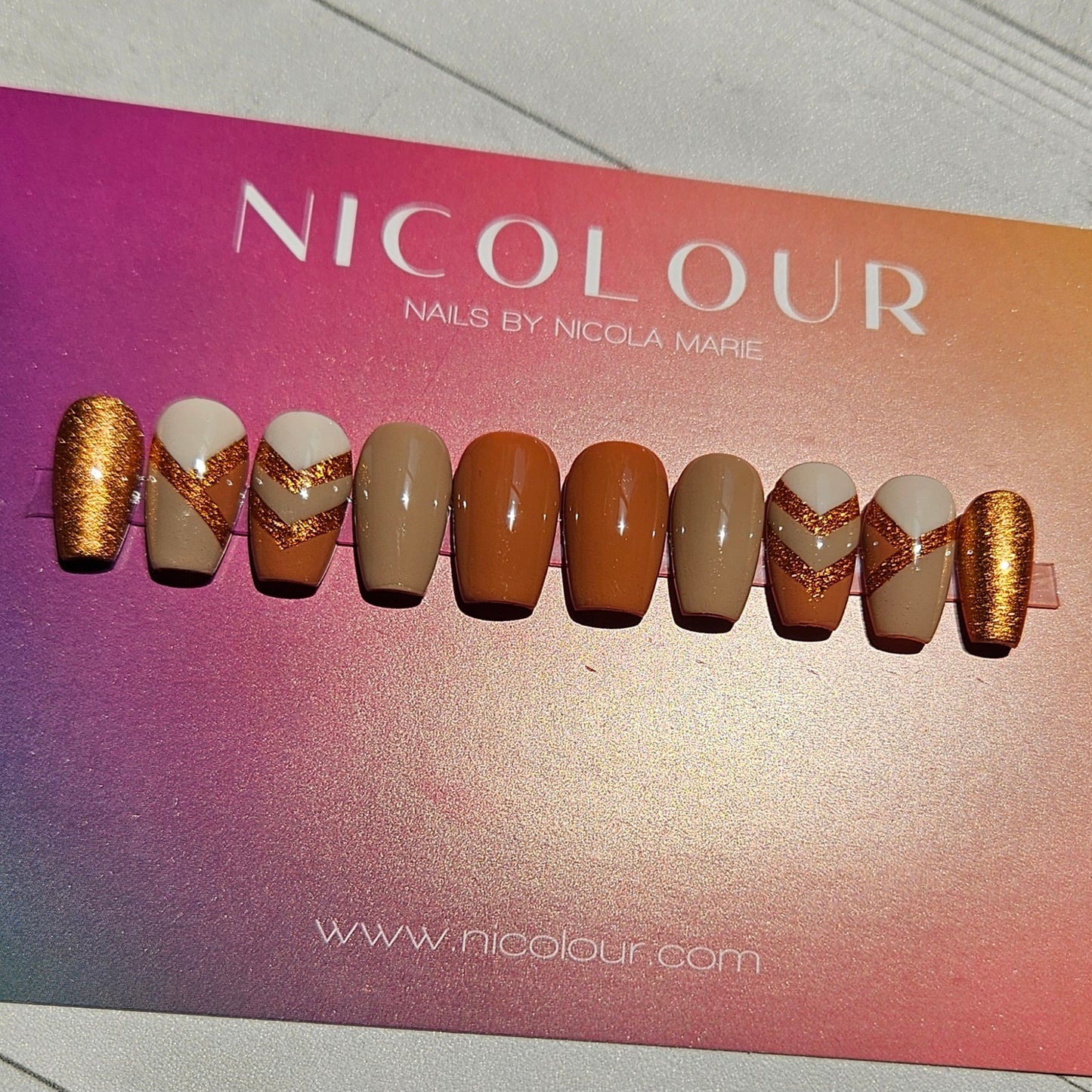 Nude Combination Nail Set