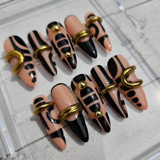 Heritage press on nail set