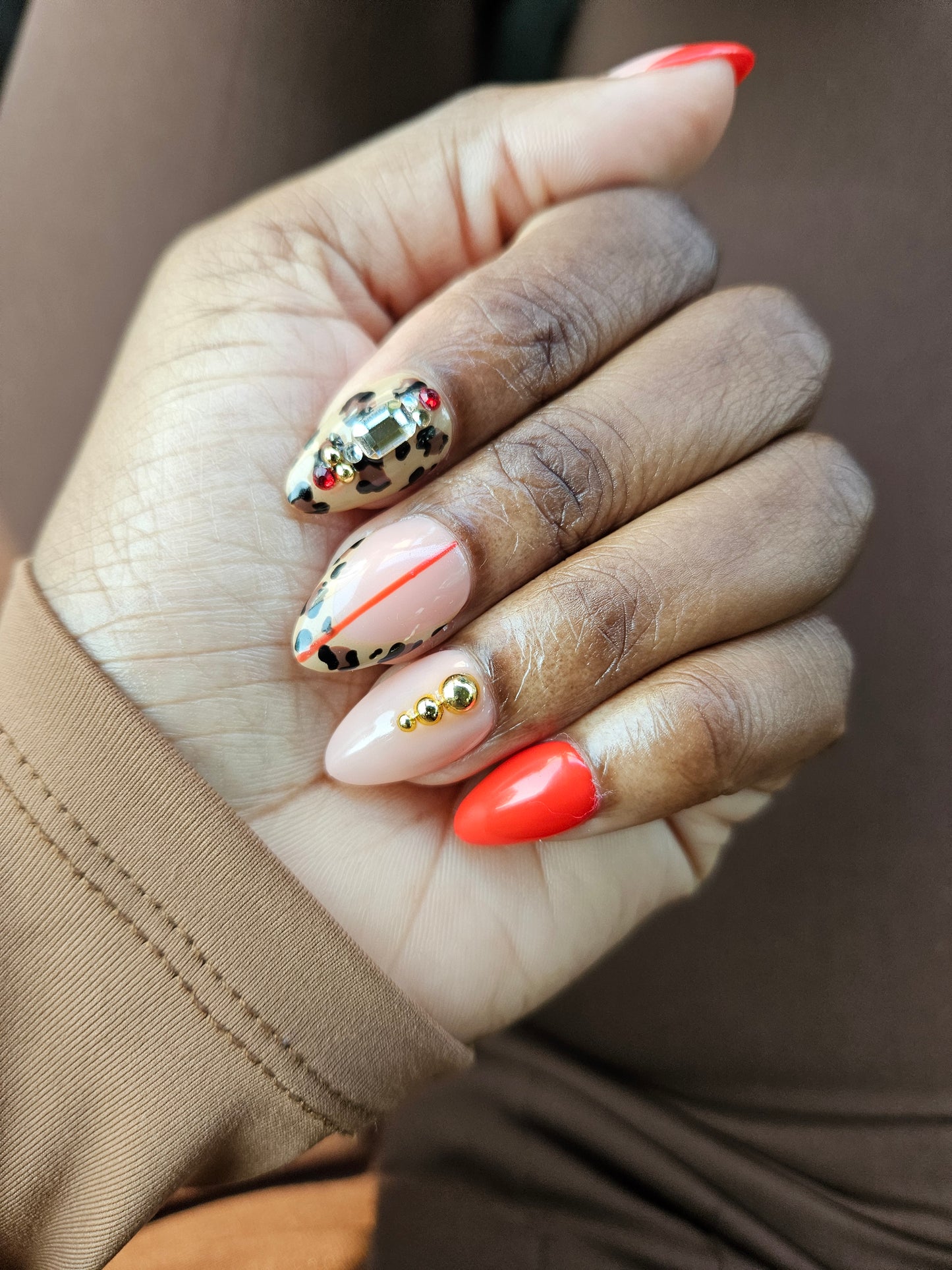 She's Spicy - Press on nail set
