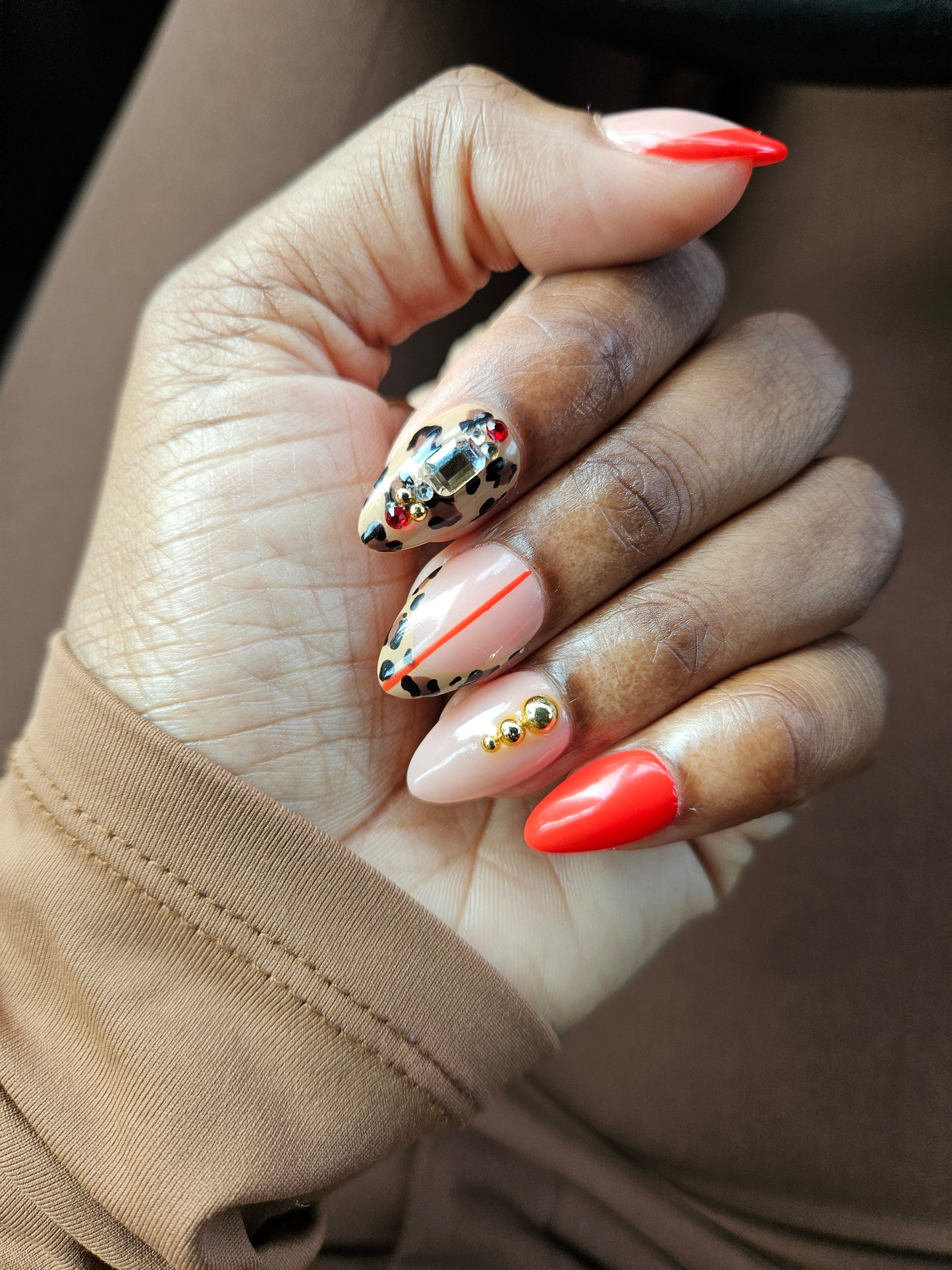 She's Spicy - Press on nail set