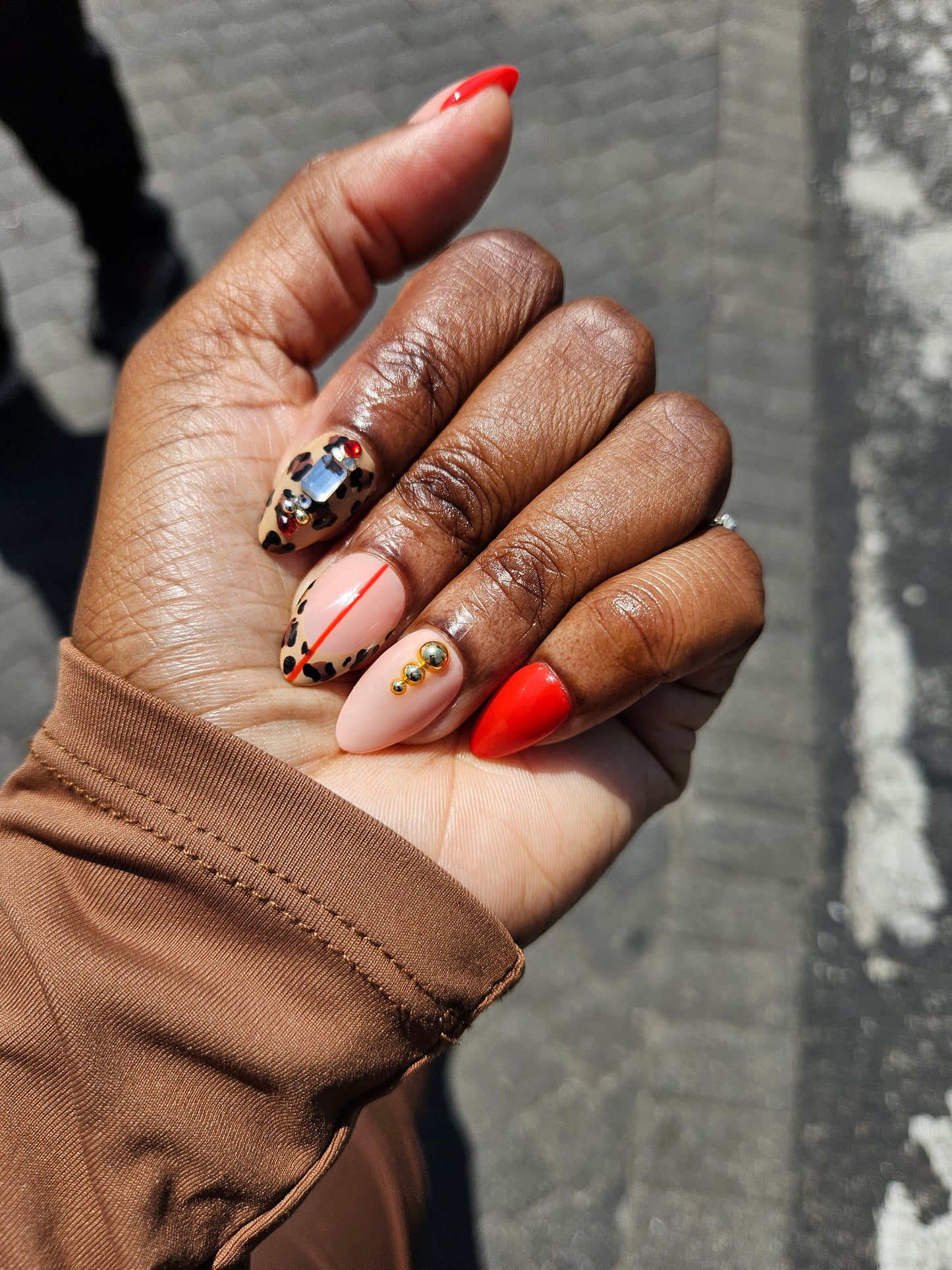 She's Spicy - Press on nail set