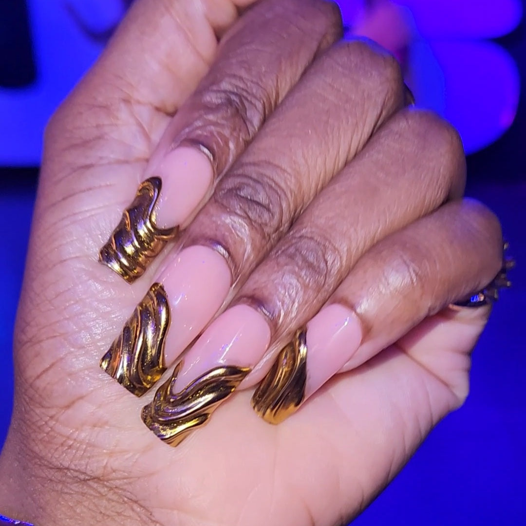 Grecian - Press on nail set