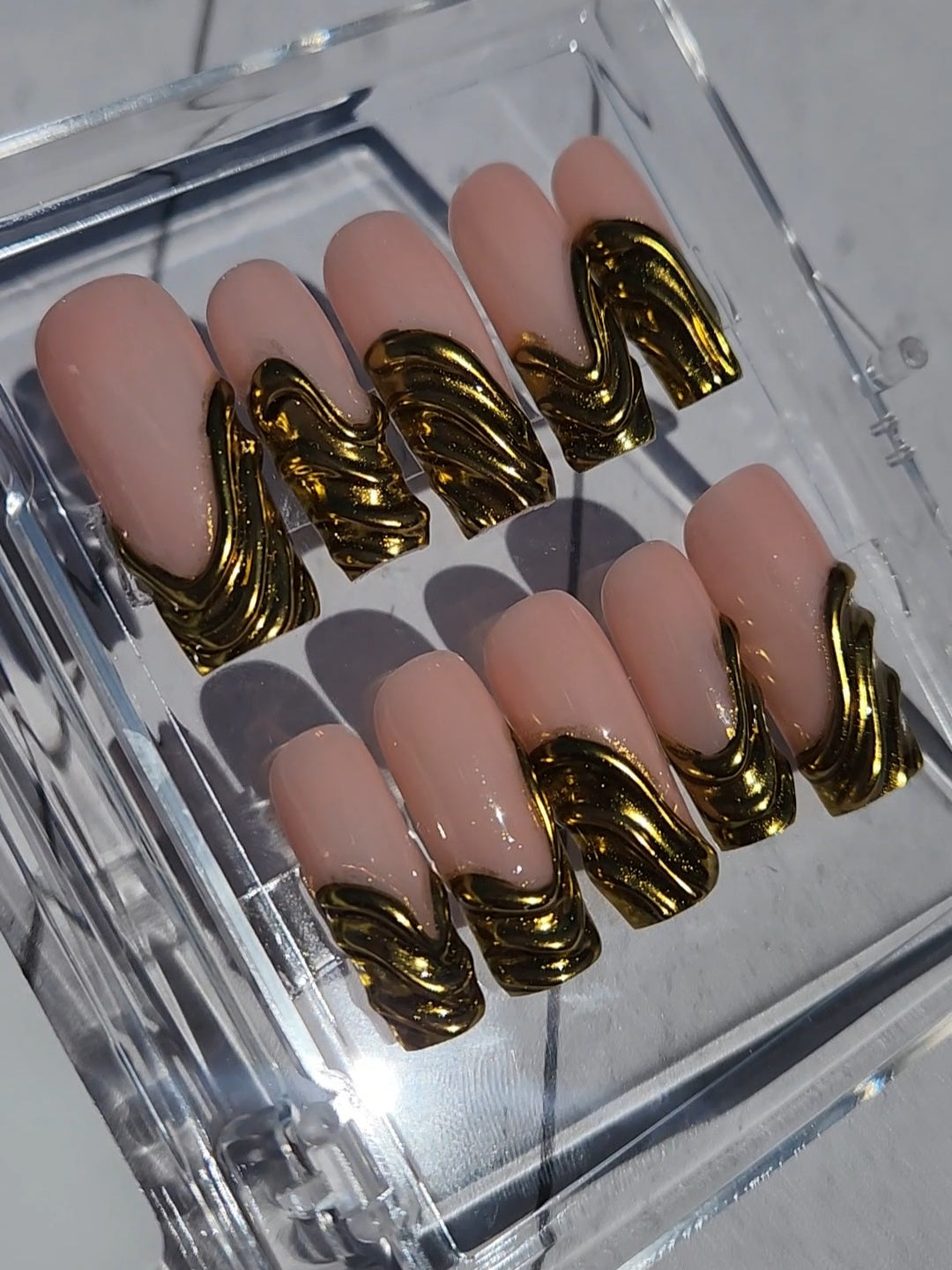 Grecian - Press on nail set