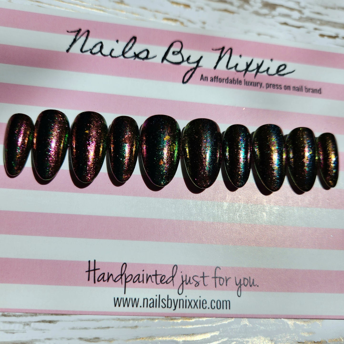 Galaxy - Press on nail set
