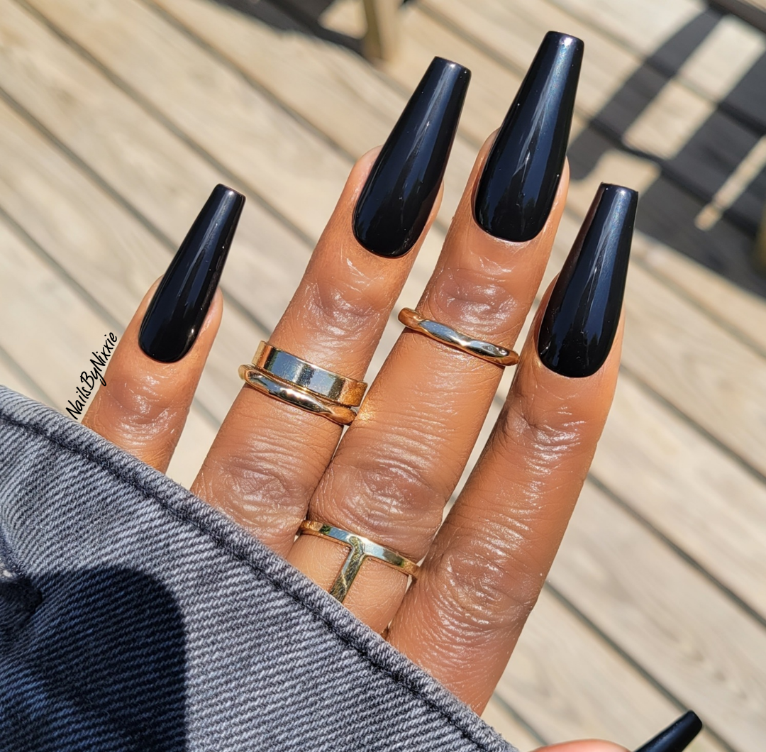 Midnight nail set