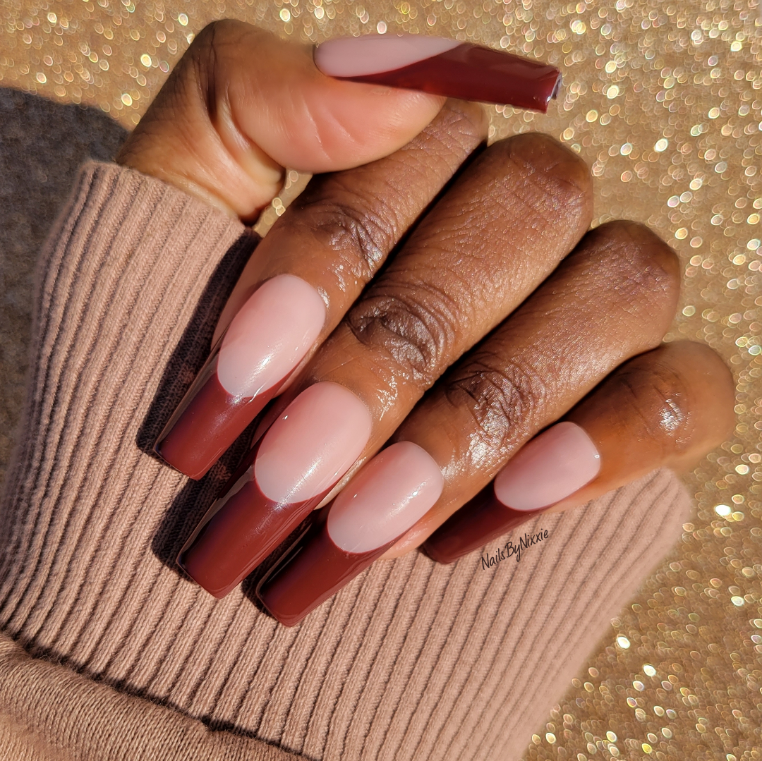 Dipped In Chocolate nail set