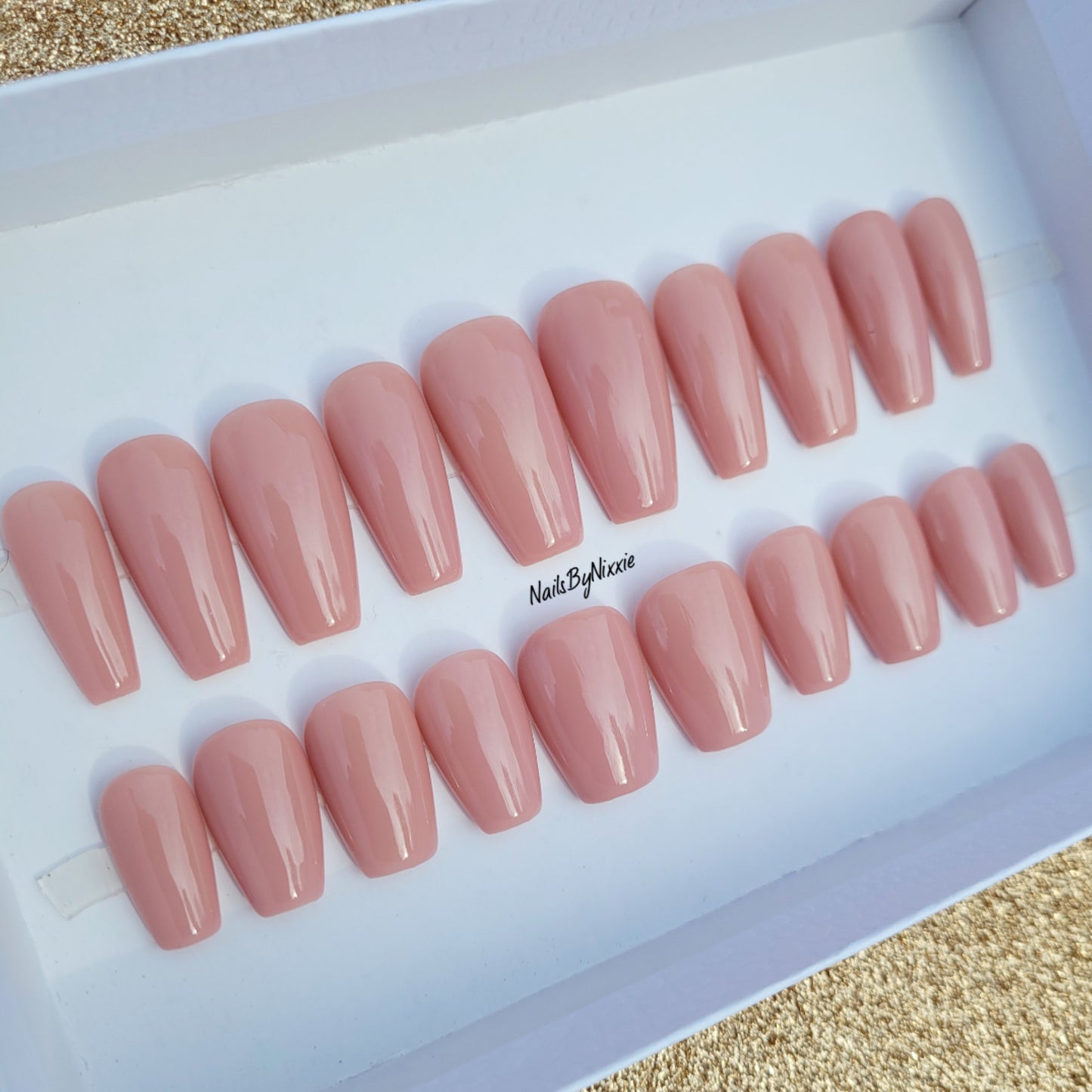 Mauve Nude nail set