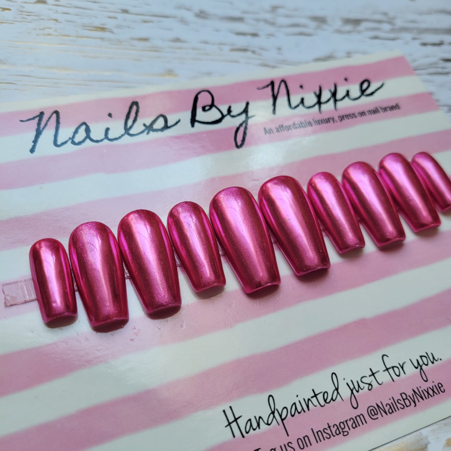 Pink Power nail set