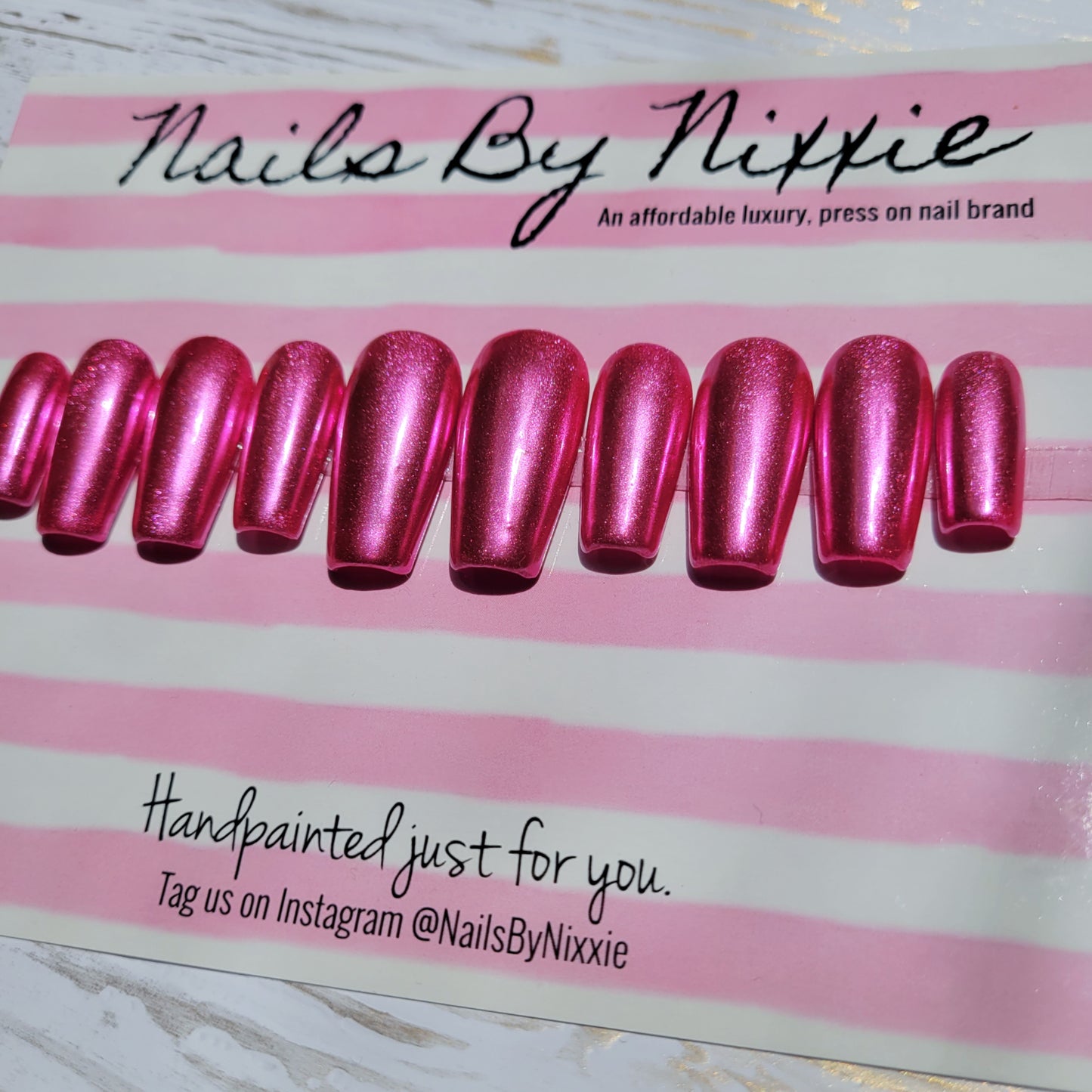 Pink Power nail set
