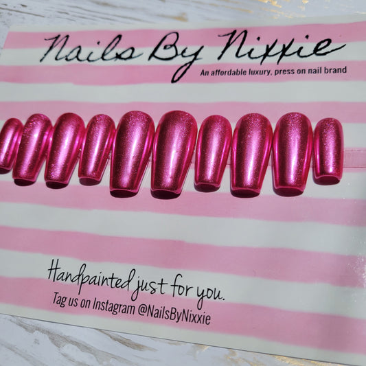 Pink Power nail set