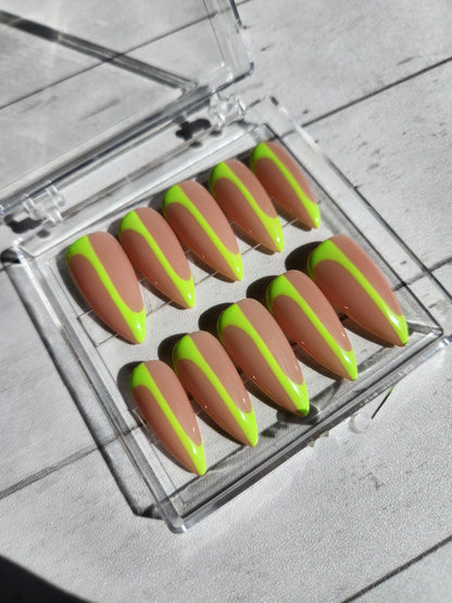 Lemon Drop - Press On Nail Set