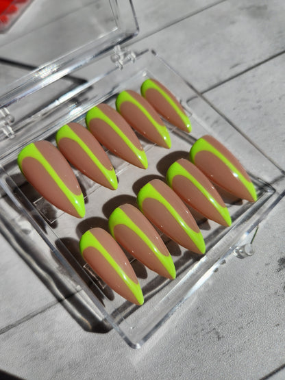 Lemon Drop - Press On Nail Set