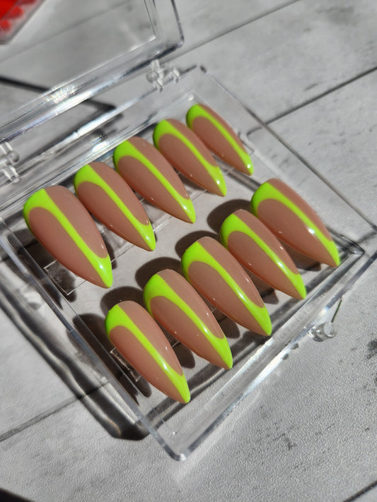 Lemon Drop - Press On Nail Set