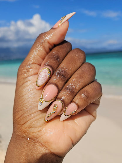 Private Island Press On Nail Set