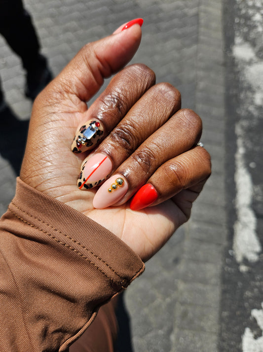She's Spicy - Press on nail set