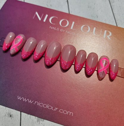 Breast Cancer Awareness - Press On Nail Set