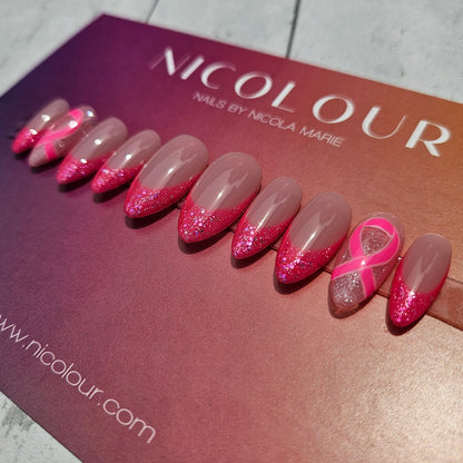 Breast Cancer Awareness - Press On Nail Set