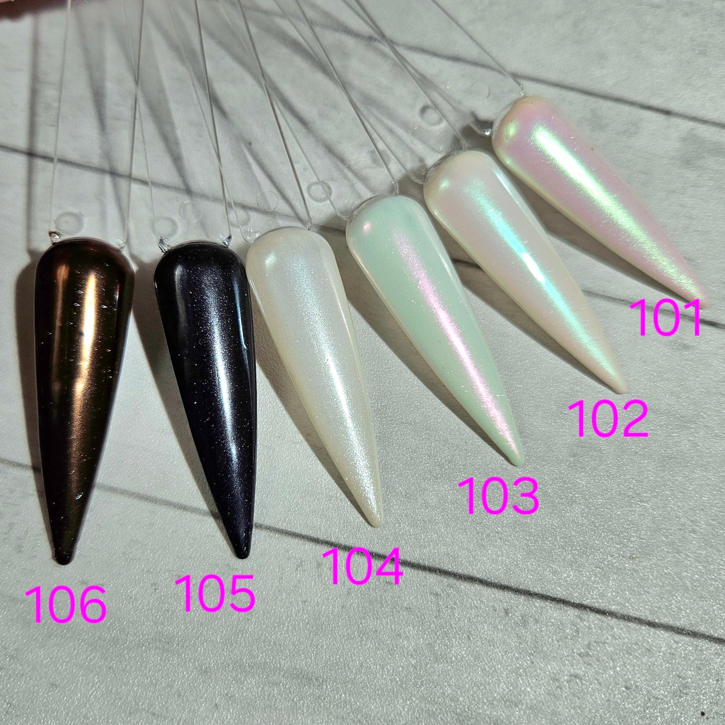 Chrome - Pick Your Solid Color Press on nail set