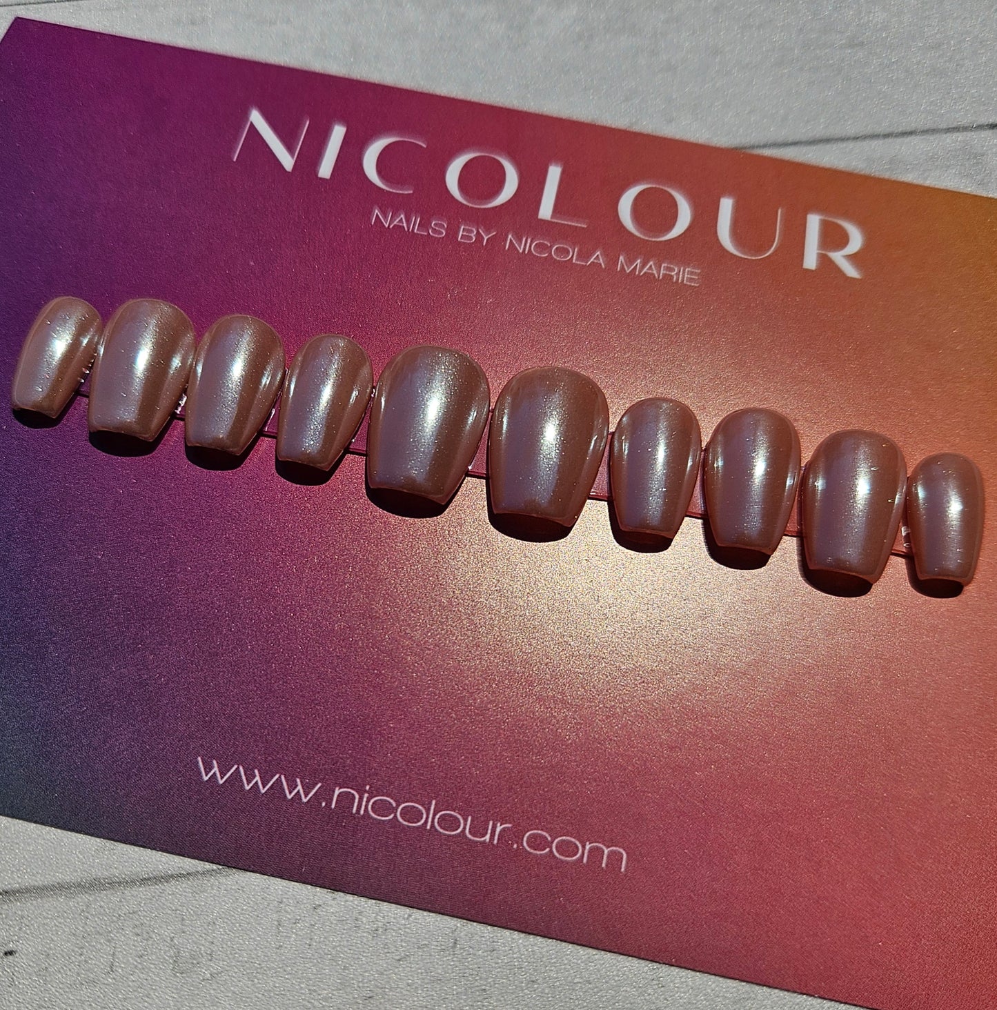 Glazed Donut nail set
