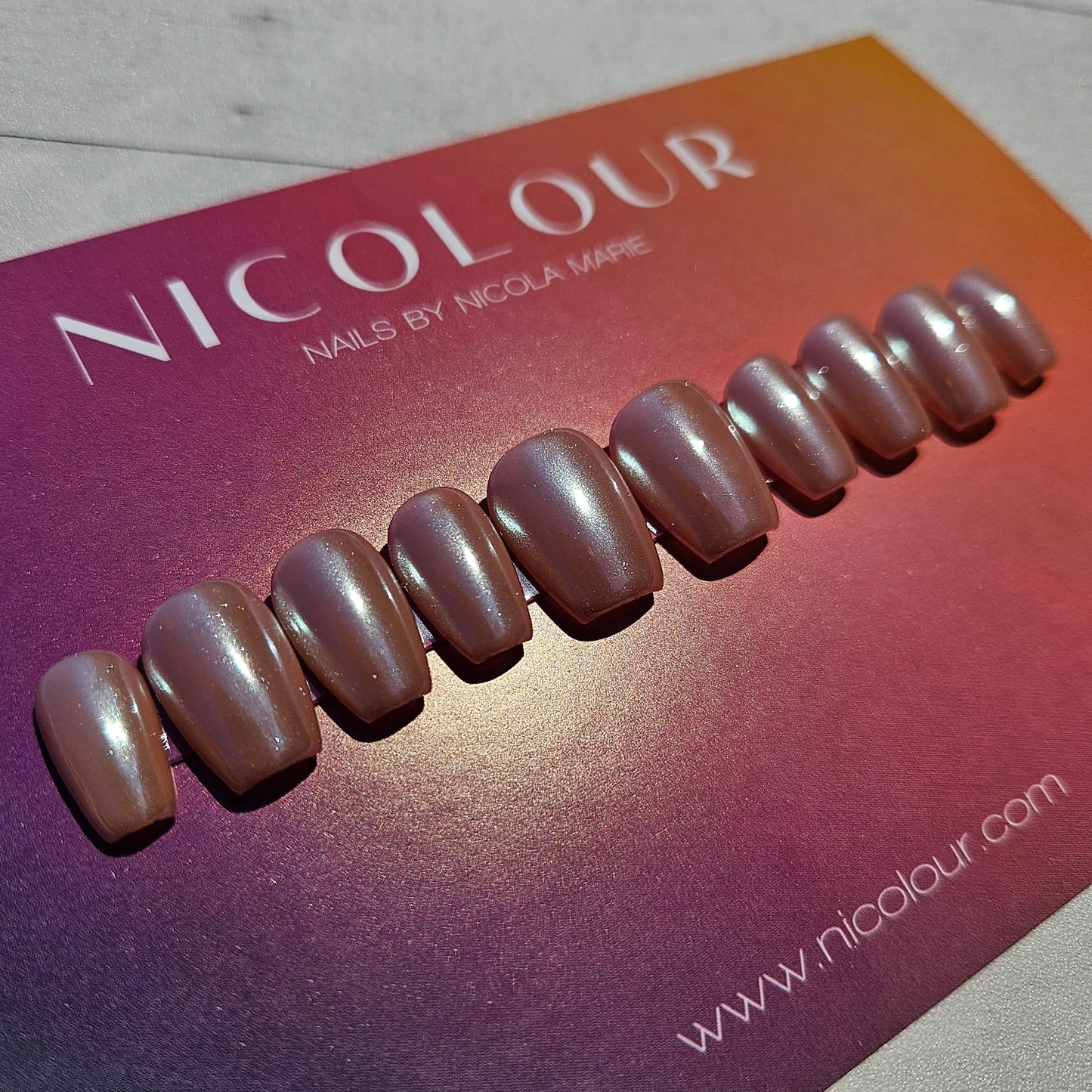 Glazed Donut nail set