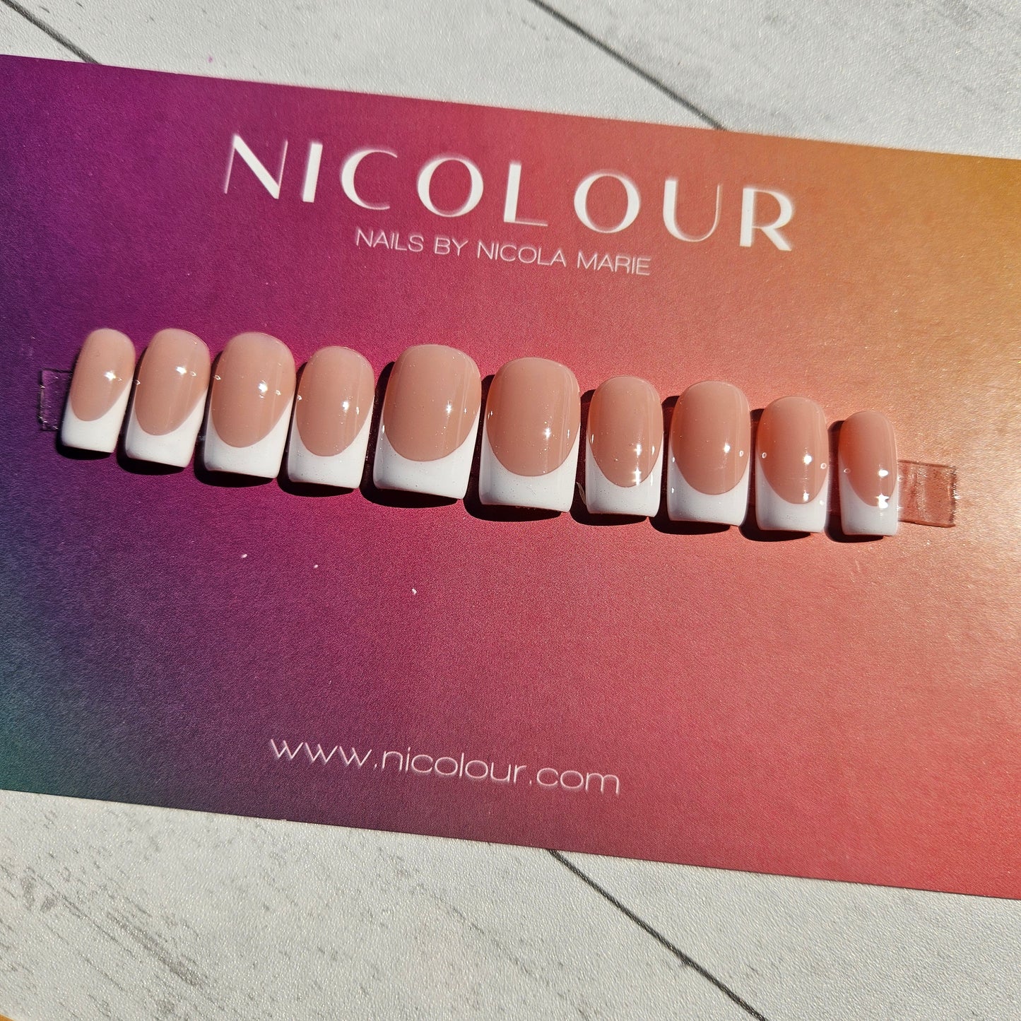 Classic French Press on nail set