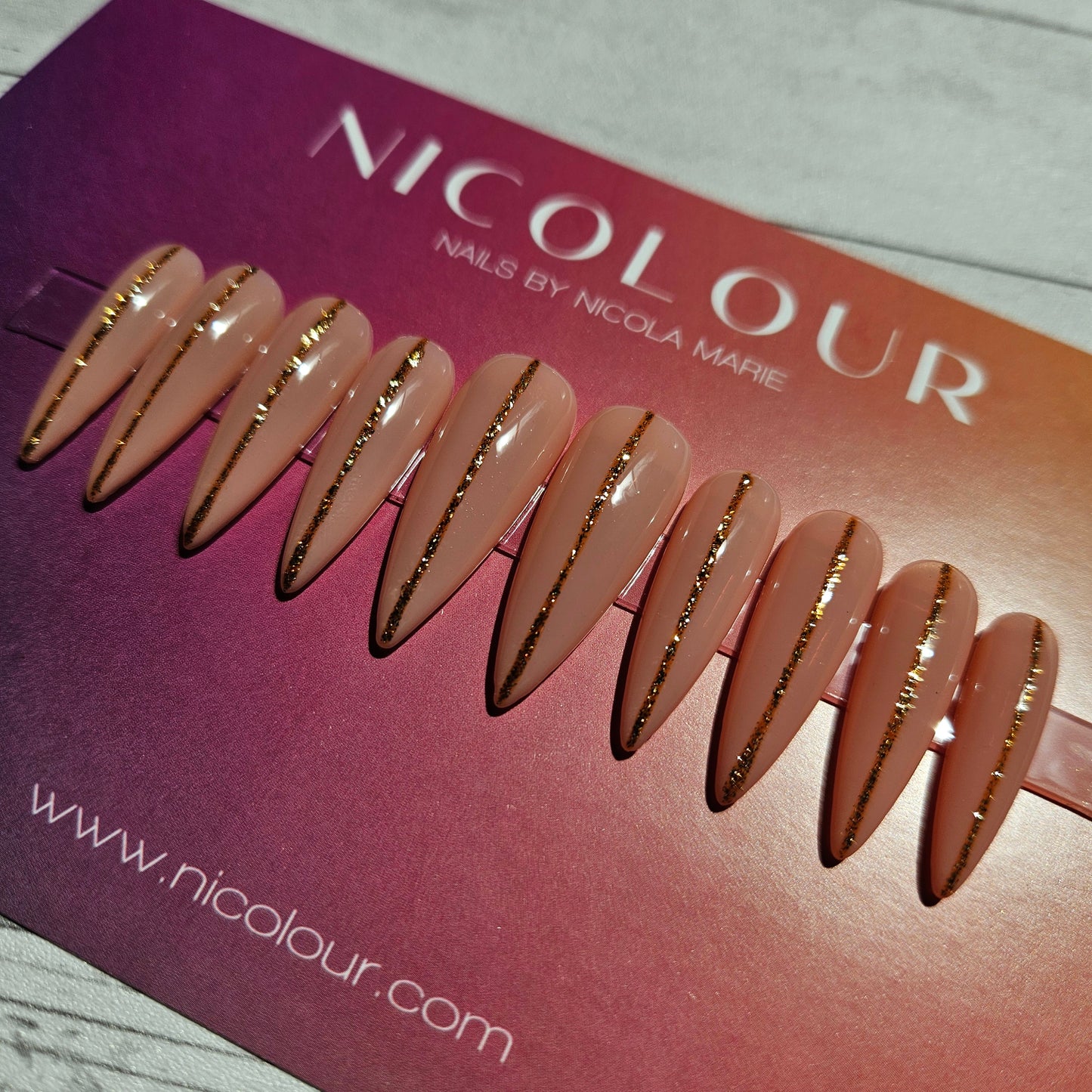 You got Me - press on nail set