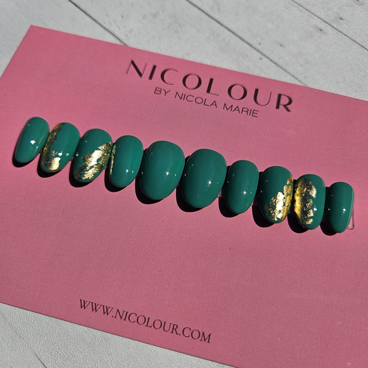 Deep Green nail set