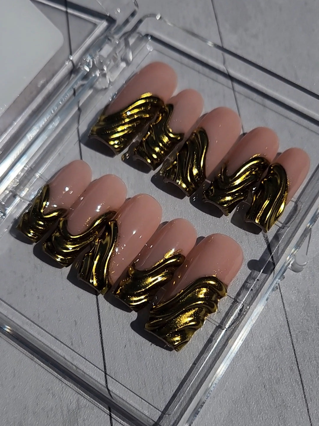 Grecian - Press on nail set