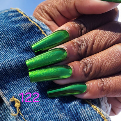 Chrome - Pick Your Solid Color Press on nail set