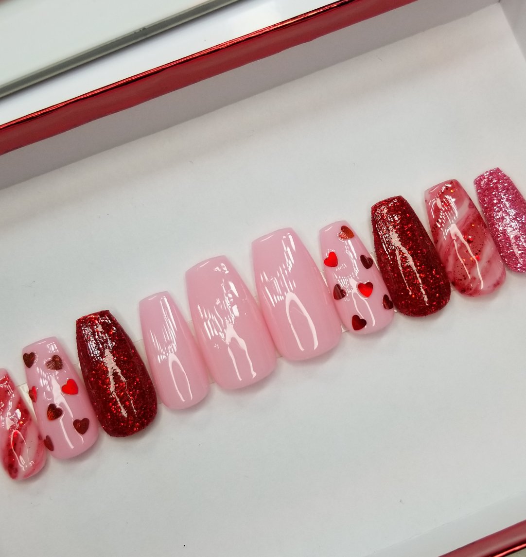 Heart Me nail set