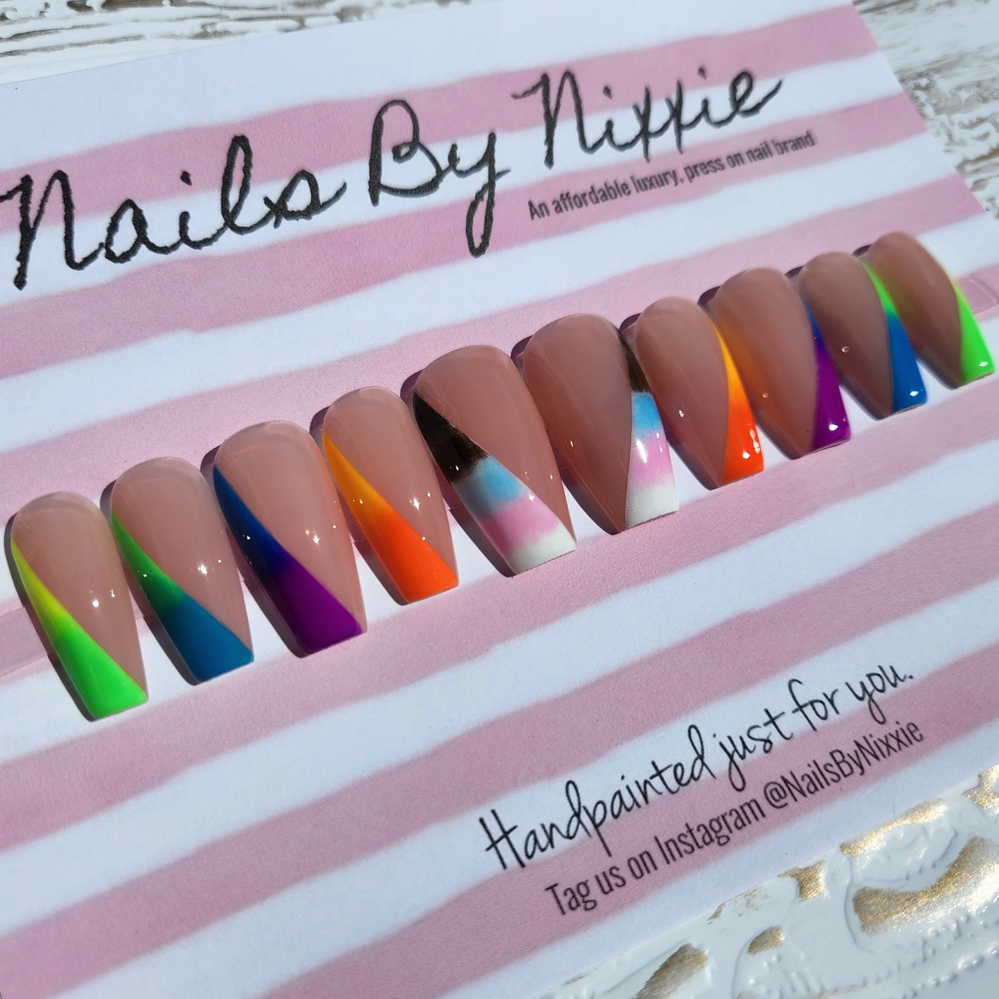 Progress Press on nail set