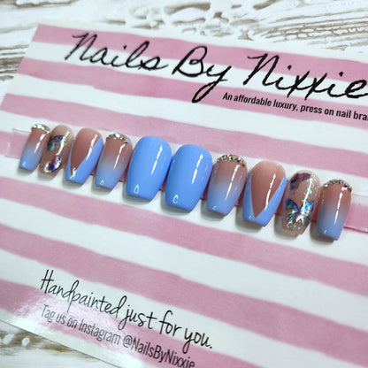 Thinking Of You - press on nail set