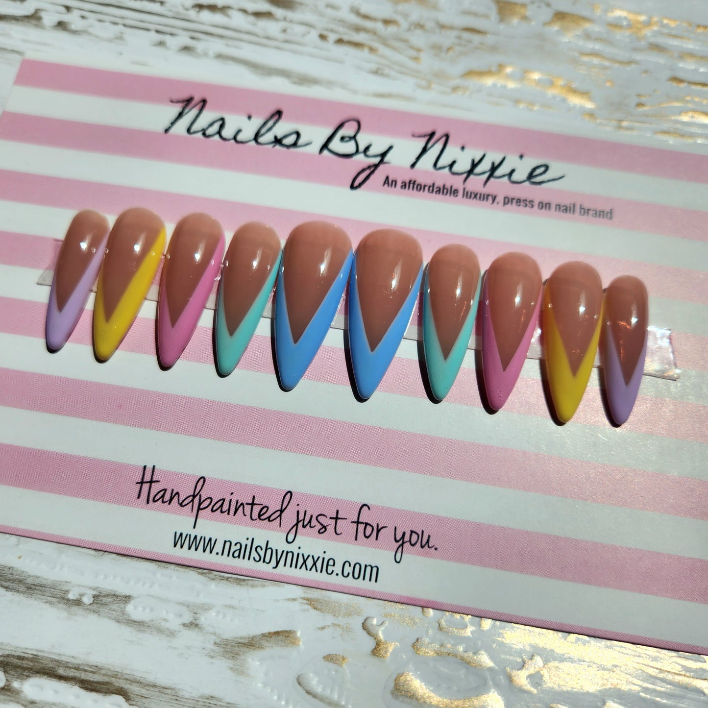 Talk To Me Nice Press on nail set