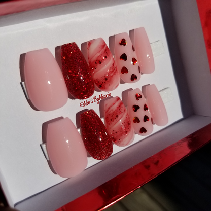 Heart Me nail set