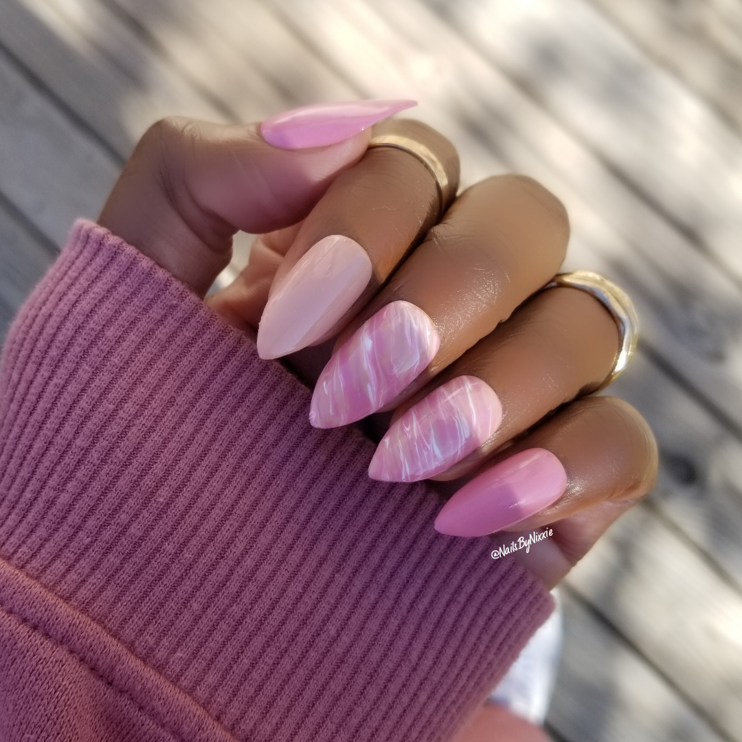 Peaches and Cream Nail Set