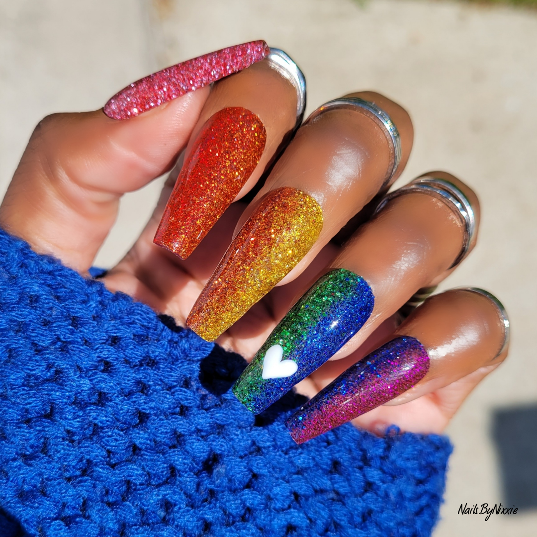 The Love Is Love nail set