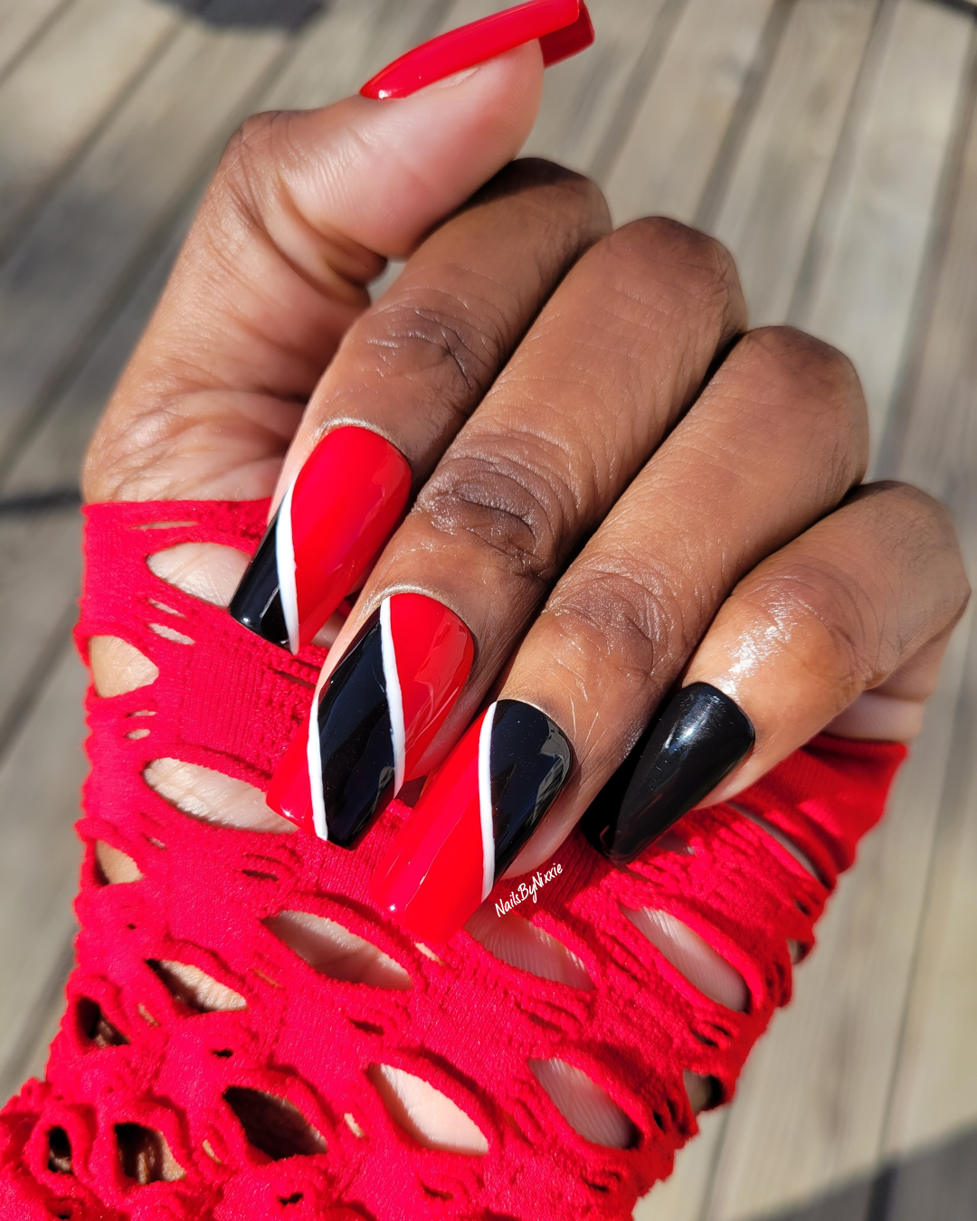 Sweet T&T nail set