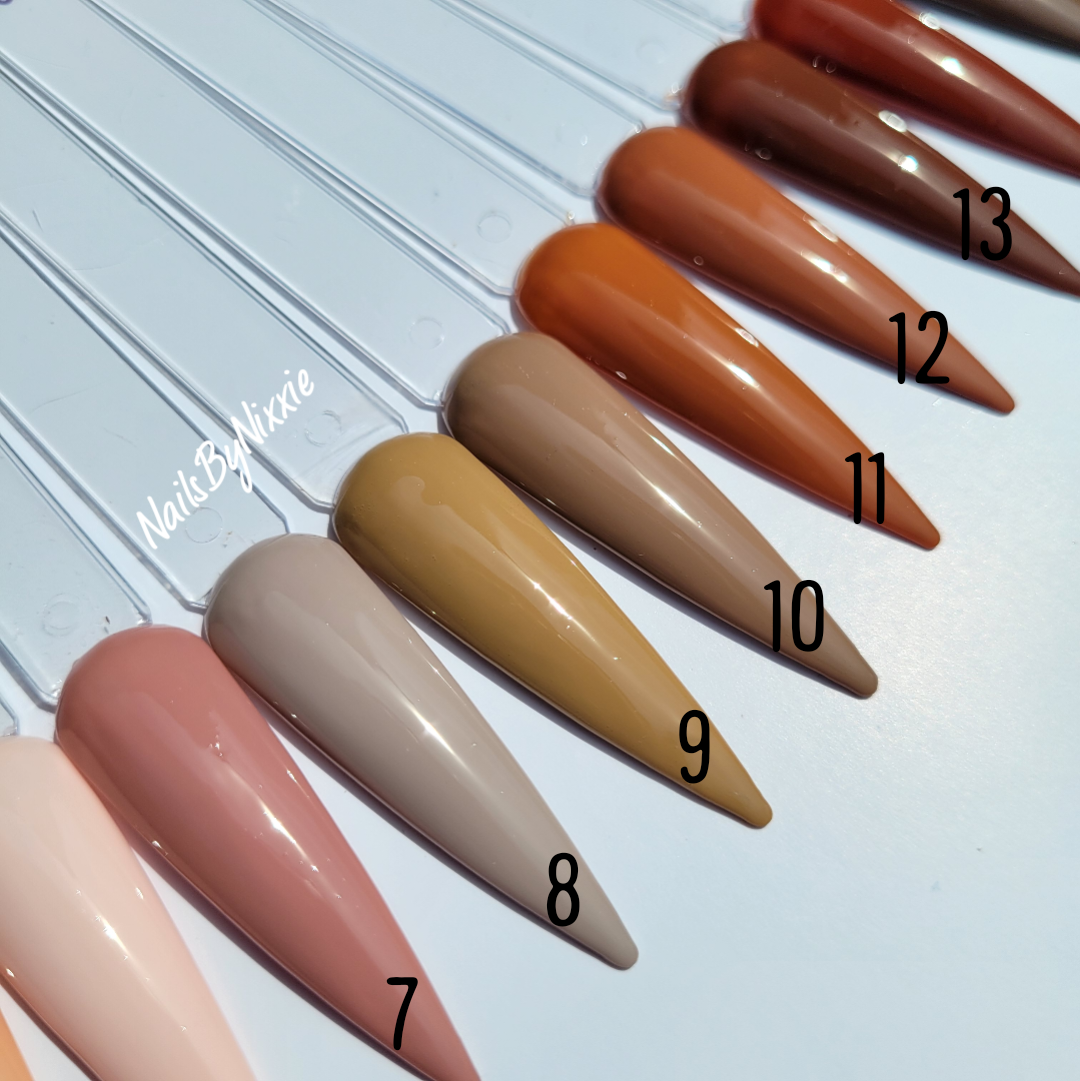 Neutral - Solid Color Press on nail set