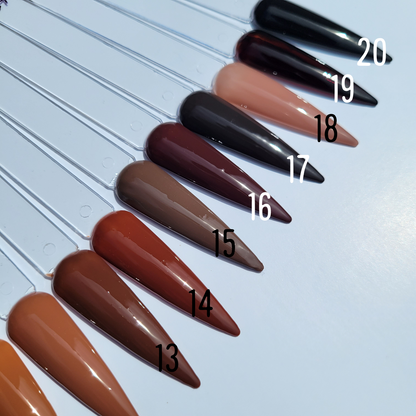 Neutral - Solid Color Press on nail set