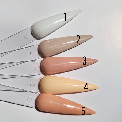 Neutral - Solid Color Press on nail set