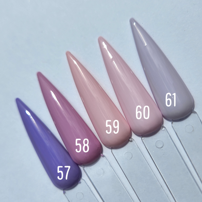 Pastel Solid Color Press On Nail Set