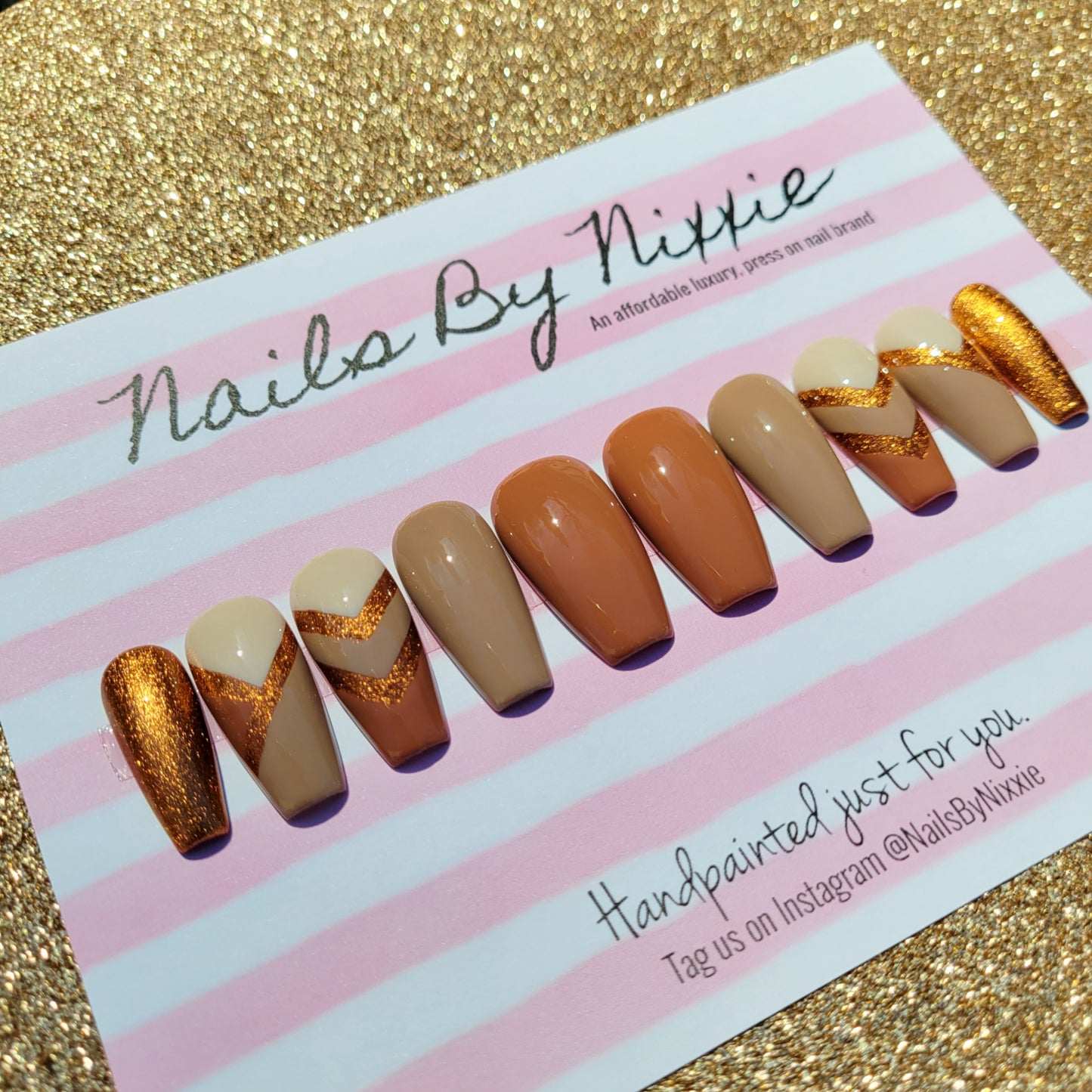 Nude Combination Nail Set